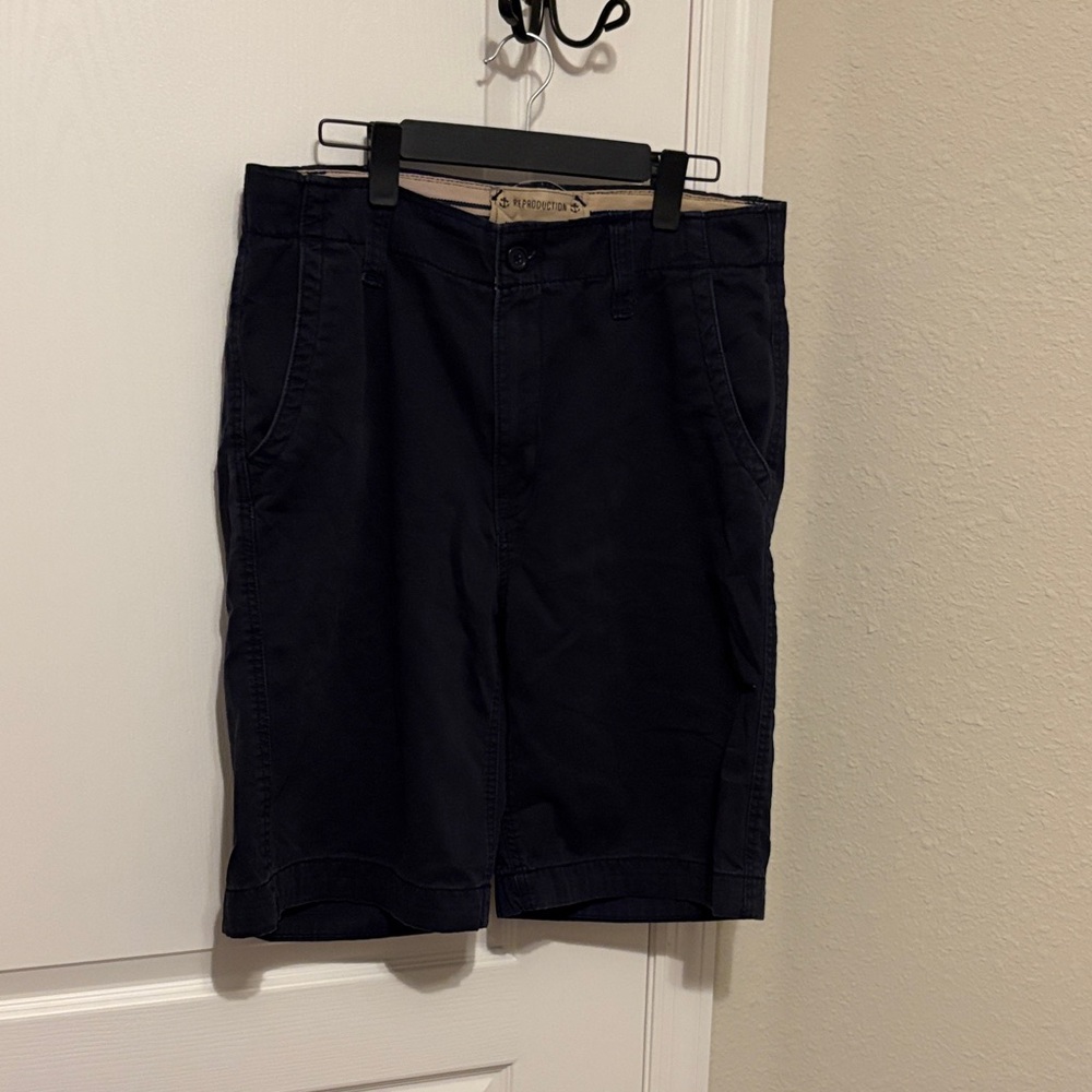 Nautica Navy Flat-Front Men’s Shorts